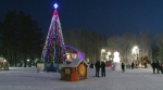 В Искитиме торжественно открылся елочный городок в парке культуры и отдыха имени Коротеева
