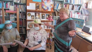 В Евсинской сельской библиотеке состоялась очередная встреча женского клуба «От печали до радости»