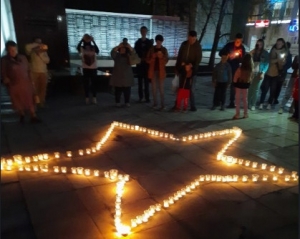 Искитимцы приняли участие в акции "Свеча памяти"