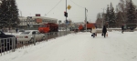 Почти 100 тысяч кубометров снега вывезли за зиму с улиц Искитима