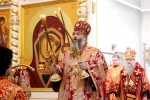 Митрополит Новосибирский и Бердский Никодим возглавил Божественную Литургию в Кафедральном соборе Искитима