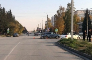 Мотоциклист пострадал в ДТП в р.п. Линево