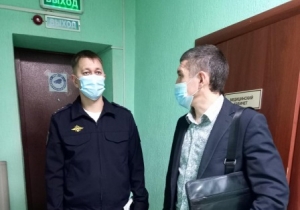 В Искитимском районе председатель Общественного совета посетил изолятор временного содержания 