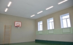 Завершился капитальный ремонт спортивного зала в листвянской школе 