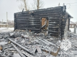 Пожар полностью уничтожил жилой дом в селе Новолебедёвка
