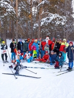 Искитимские лыжники приняли участие в "Новогодней гонке"