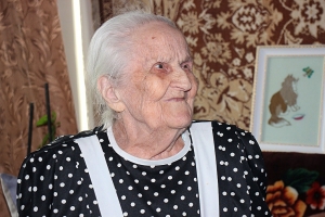 С 95-летием поздравил Искитим Антониду Леонидовну Чирва
