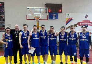 Сборная команда по баскетболу г. Искитима стала чемпионом области