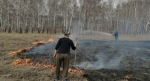 Пожар в Гусельниковском сельсовете на площади почти 40 га удалось локализовать