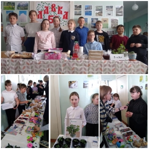 Благотворительную ярмарку в поддержку бойцов СВО провели в гимназии Линево