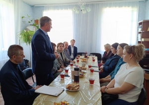 Встреча с родственниками участников специальной военной операции прошла в Тальменке