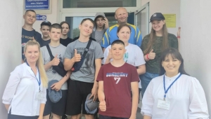 Школьники села Лебедевка приняли участие в профориентационном уроке