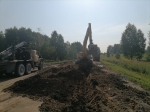 Начался ремонт дороги на Усть-Чем