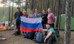 Туристы Искитимского района под флагом России – в разных точках мира