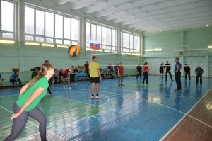 В р.п. Линево прошли соревнования по волейболу среди коллективов образовательных учреждений Искитимского района